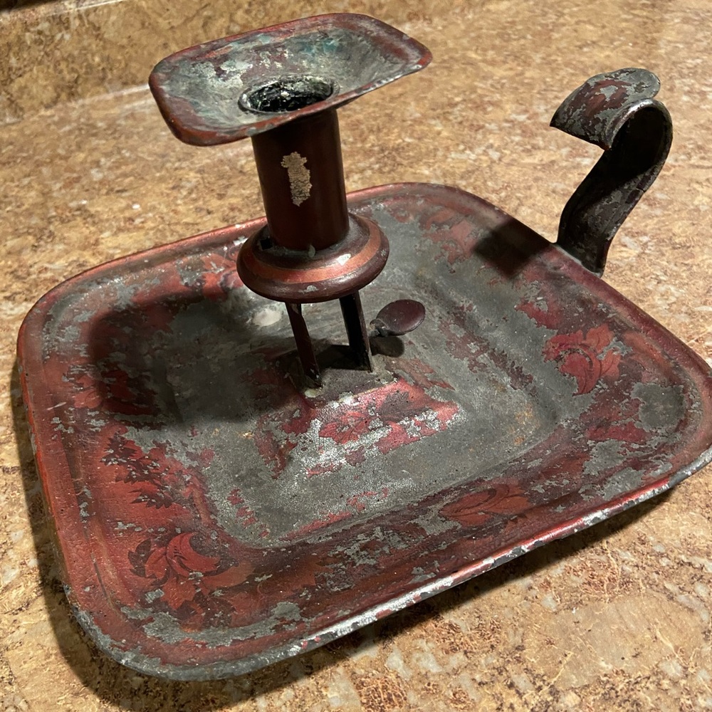 Antique Push Up Candle Stick